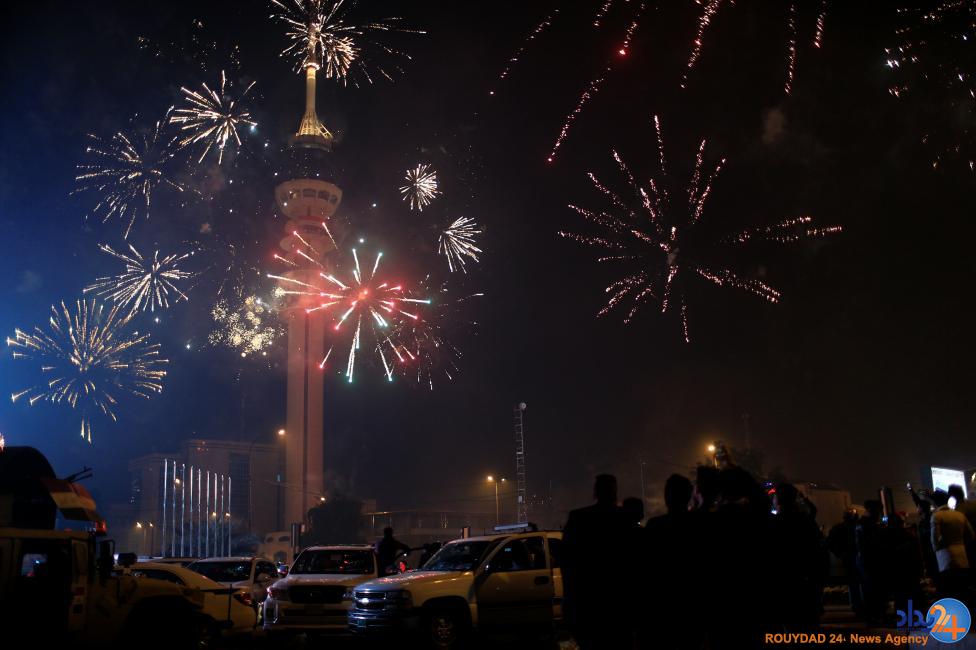 آغاز سال نوی میلادی در سراسر جهان (تصاویر)