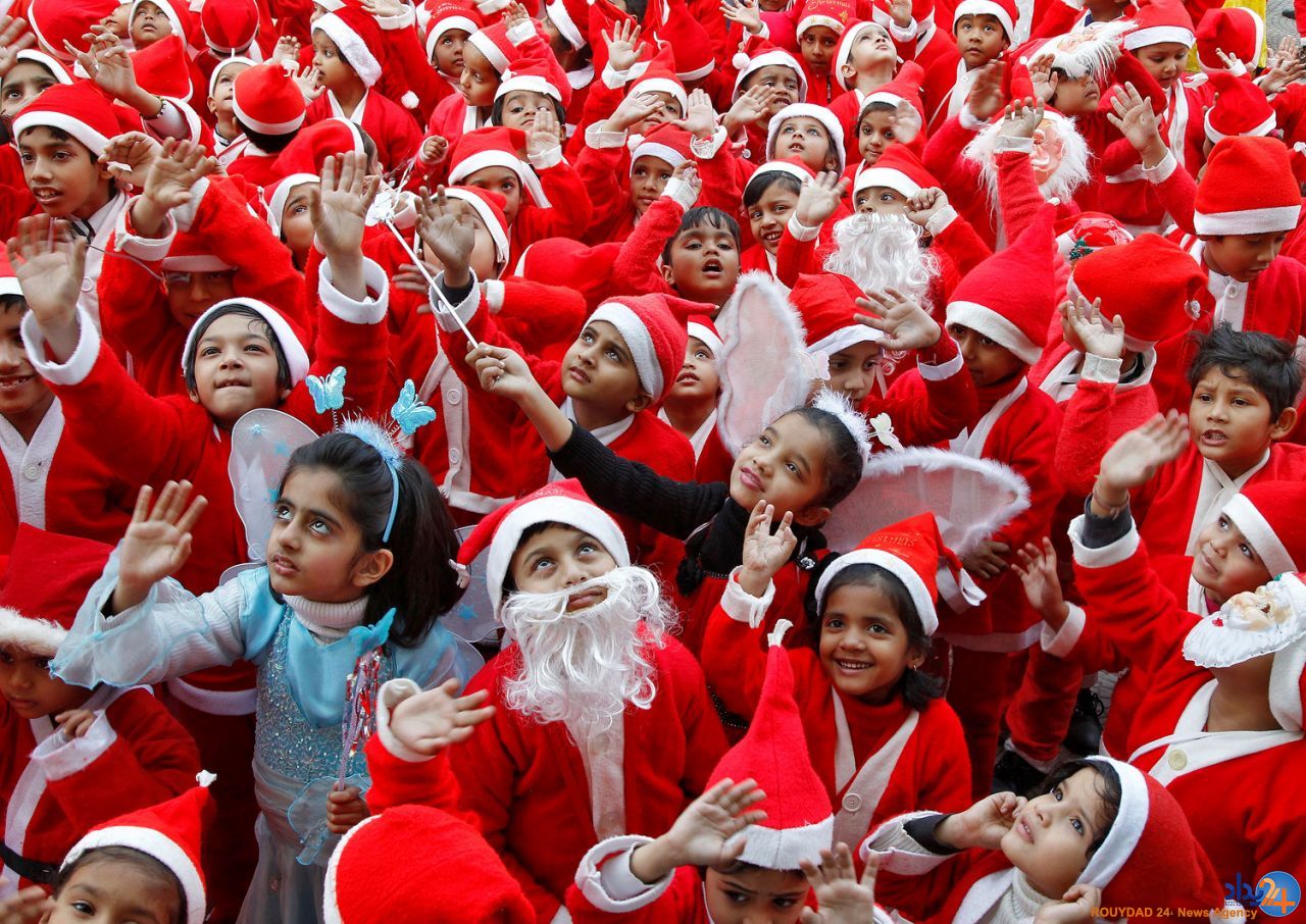از بابانوئل در هند تا بابانوئل در نوار غزه