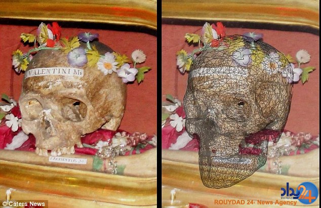 دانشمندان پس از 1700 سال  از چهره ولنتاین رونمایی کردند (تصاویر)
