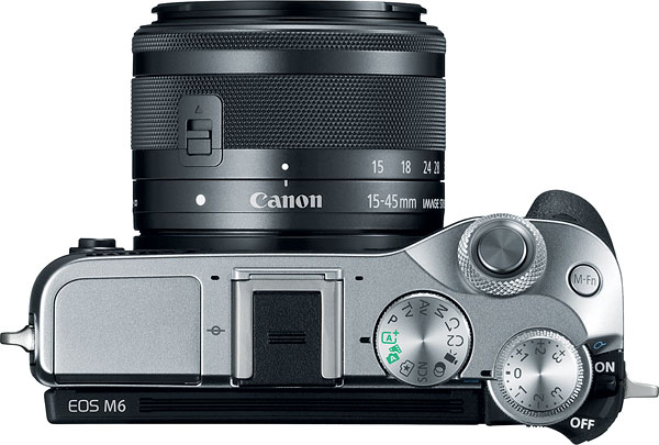 دوربین بدون آینه کانن EOS M6 معرفی شد