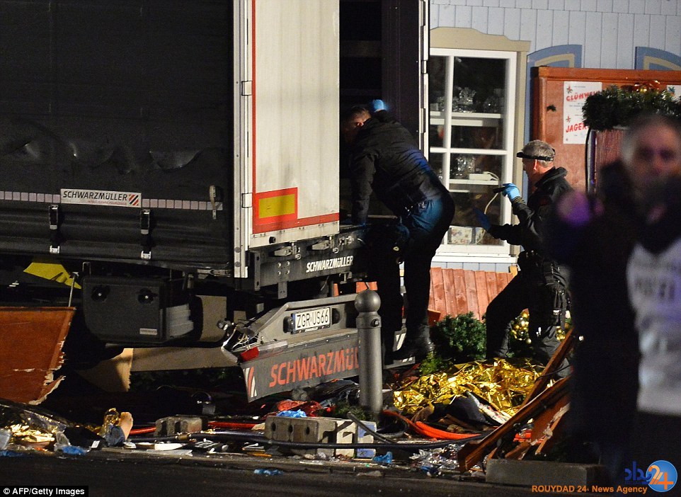 فیلم و تصاویر دلخراش از حادثه تروریستی برلین