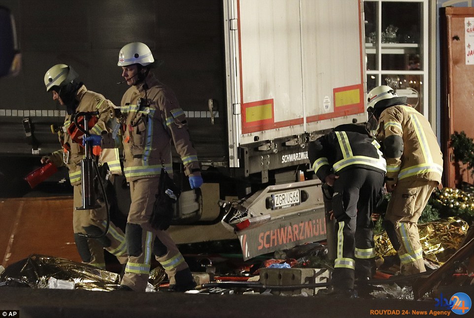 فیلم و تصاویر دلخراش از حادثه تروریستی برلین