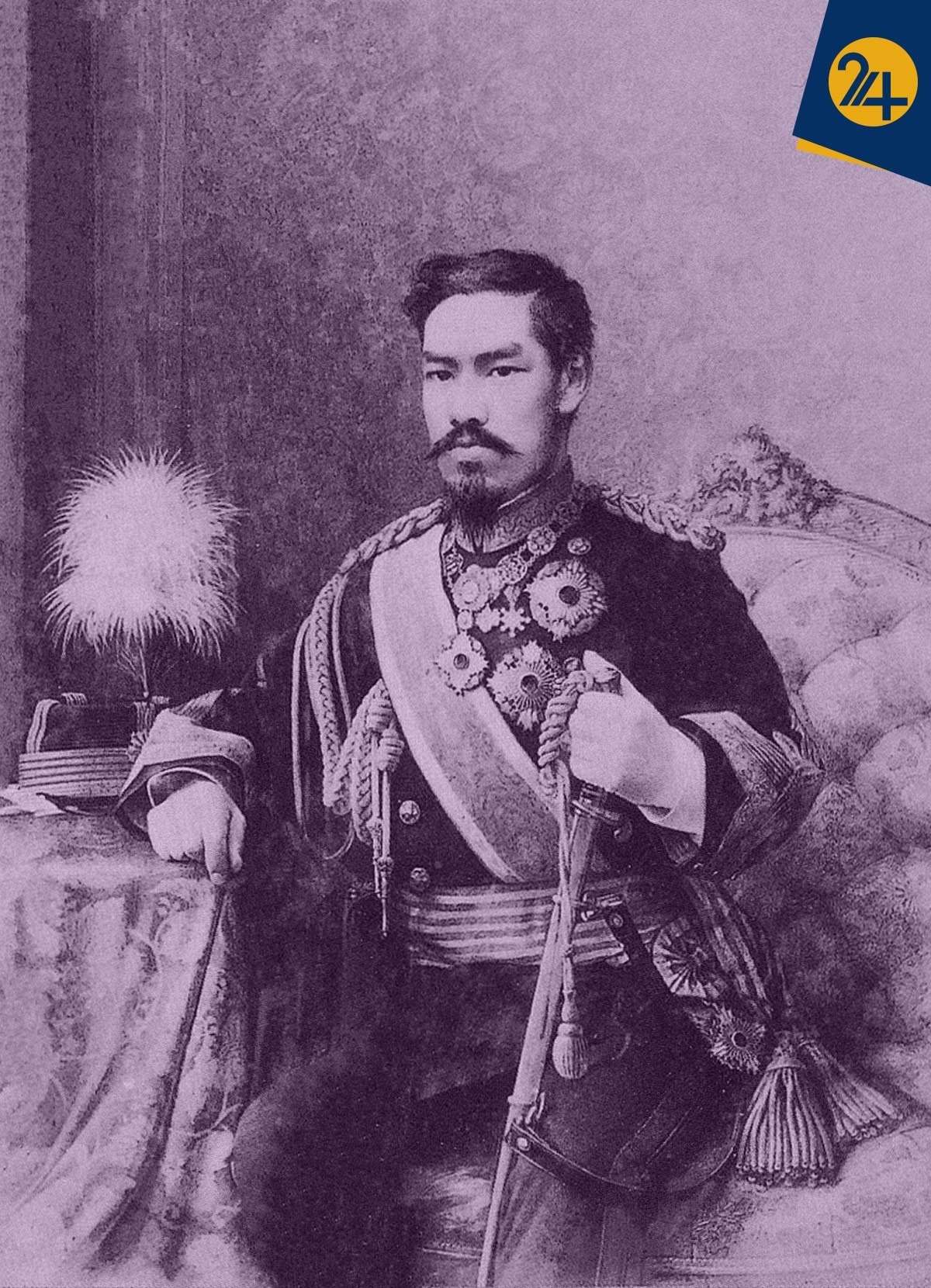 امپراتور میجی پادشاه ژاپن