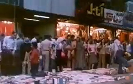 ویدئویی دیدنی از خیابان‌های تهران در سال ۵۸