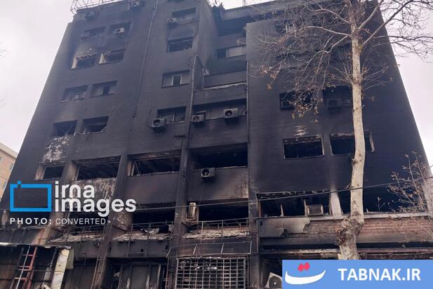 تخریب و آتش سوزی اماکن عمومی رشت