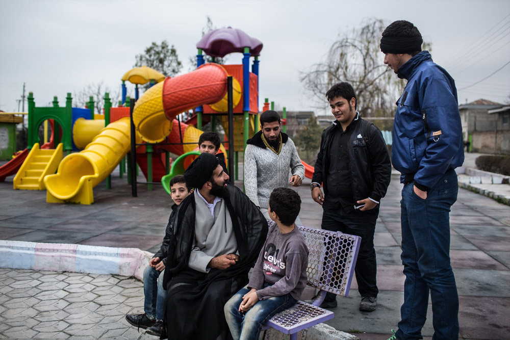 دریایی در همسایگی دریا