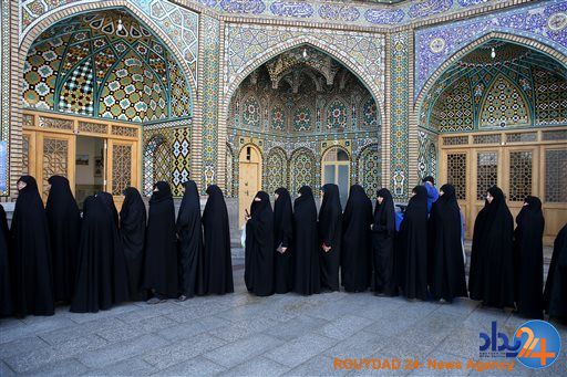 مشارکت زنان در انتخابات از نگاه رسانه های غربی (تصاویر)