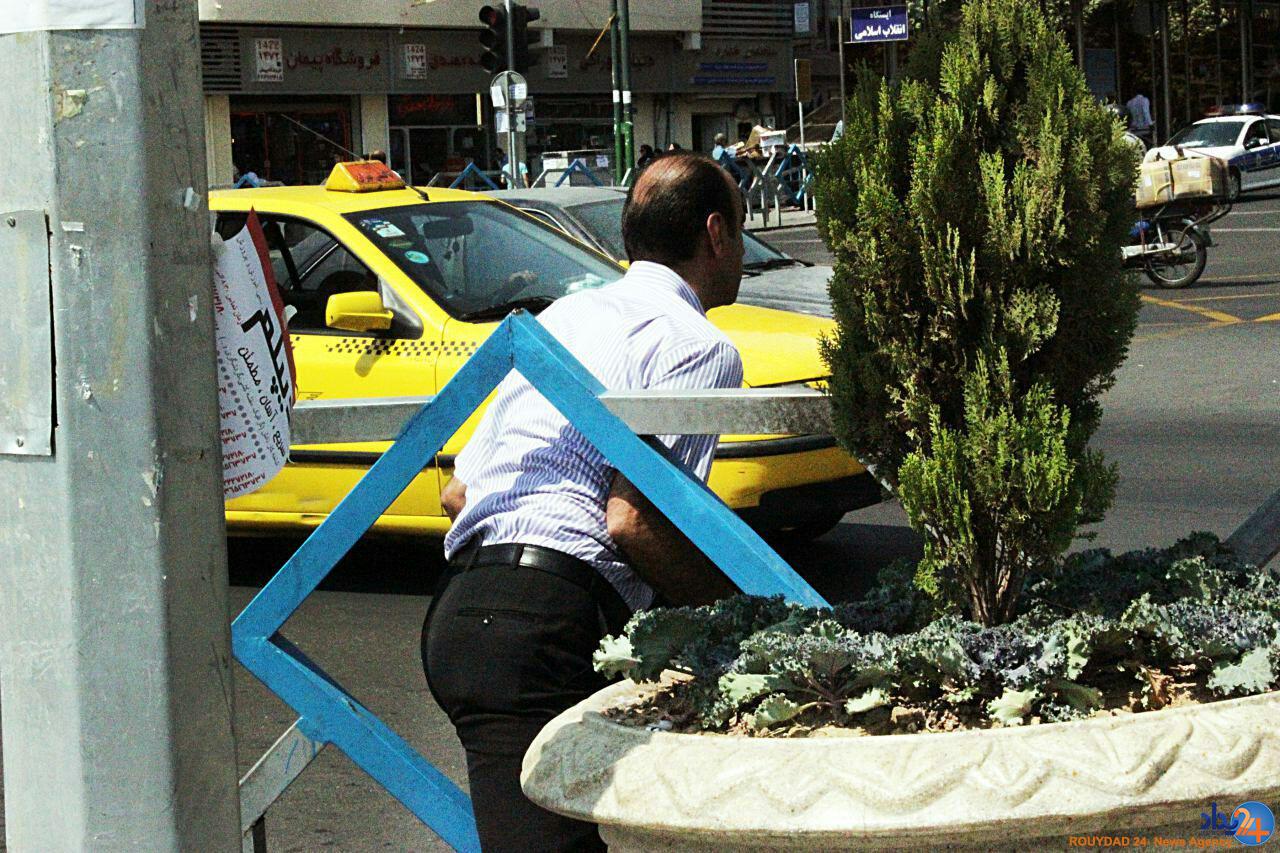 انضباط شهری گمشده چهارراه ولیعصر (تصاویر) انضباط شهری گمشده چهارراه ولیعصر (تصاویر)