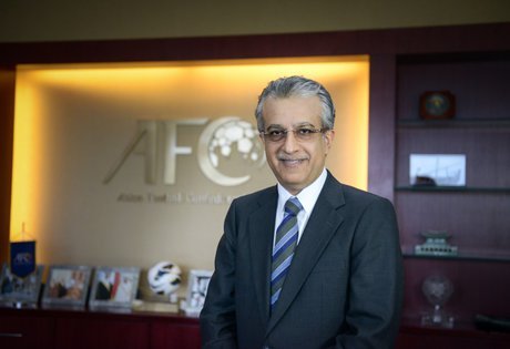 نامزدی دوباره شیخ سلمان برای ریاست AFC