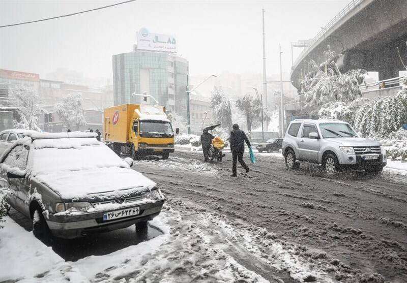 بارش برف و باران در ۱۵ استان کشور