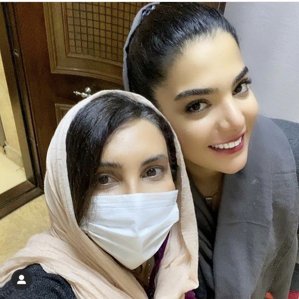 لیلا بلوکات و مربی بدنسازیش لیلا بلوکات و مربی بدنسازیش