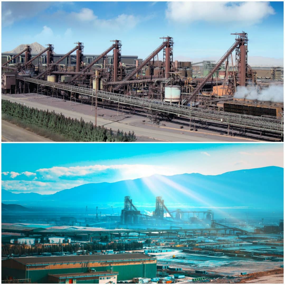 فولادمبارکه از مرز تولید روزانه ۲۵ هزار تن آهن اسفنجی گذشت