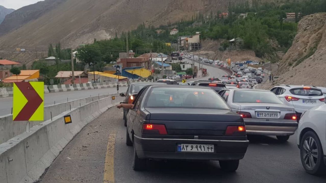 وضعیت جاده‌ها و راه‌ها، امروز ۲ فروردین ۱۴۰۰