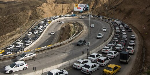 انسداد ۲ روزه جاده هراز