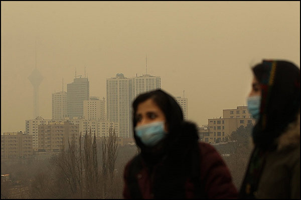هوای برخی مناطق تهران، ناسالم برای گروه‌های حساس
