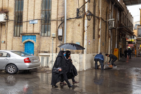 بارش باران پراکنده در برخی استان‌های کشور