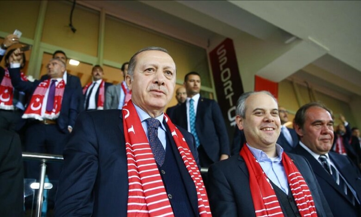 اردوغان و بن سلمان در افتتاحیه جام جهانی فوتبال