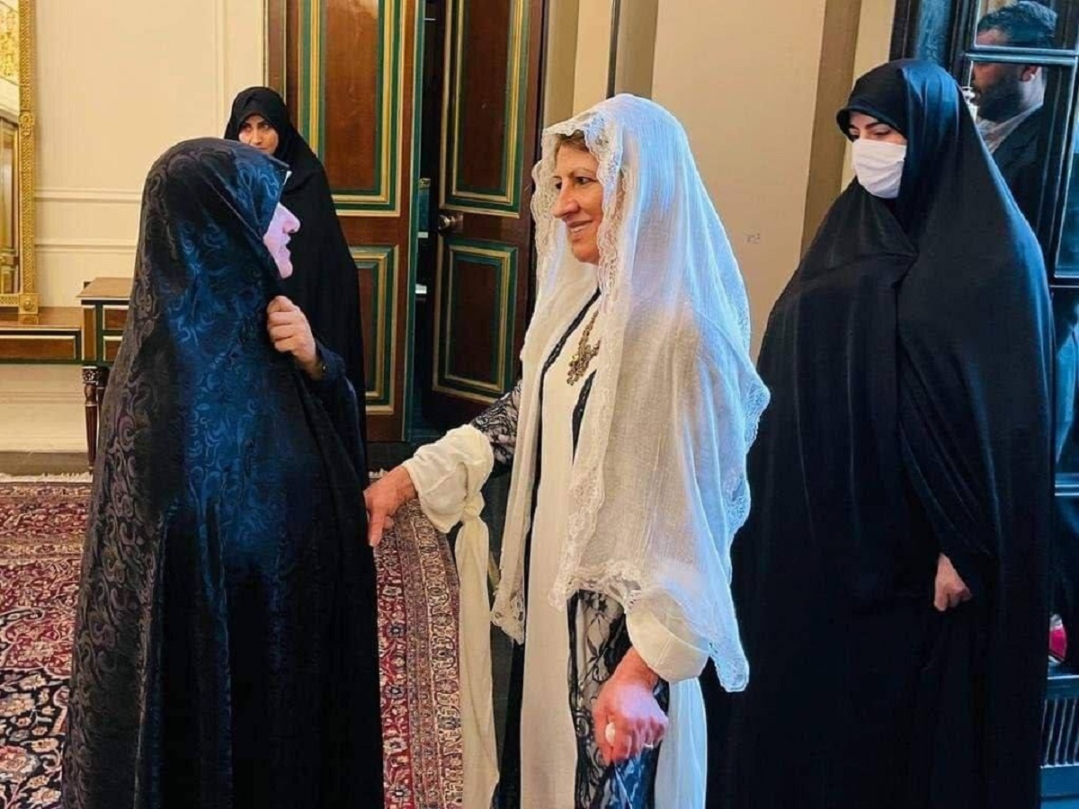 همسر رئیس جمهوری عراق در تهران