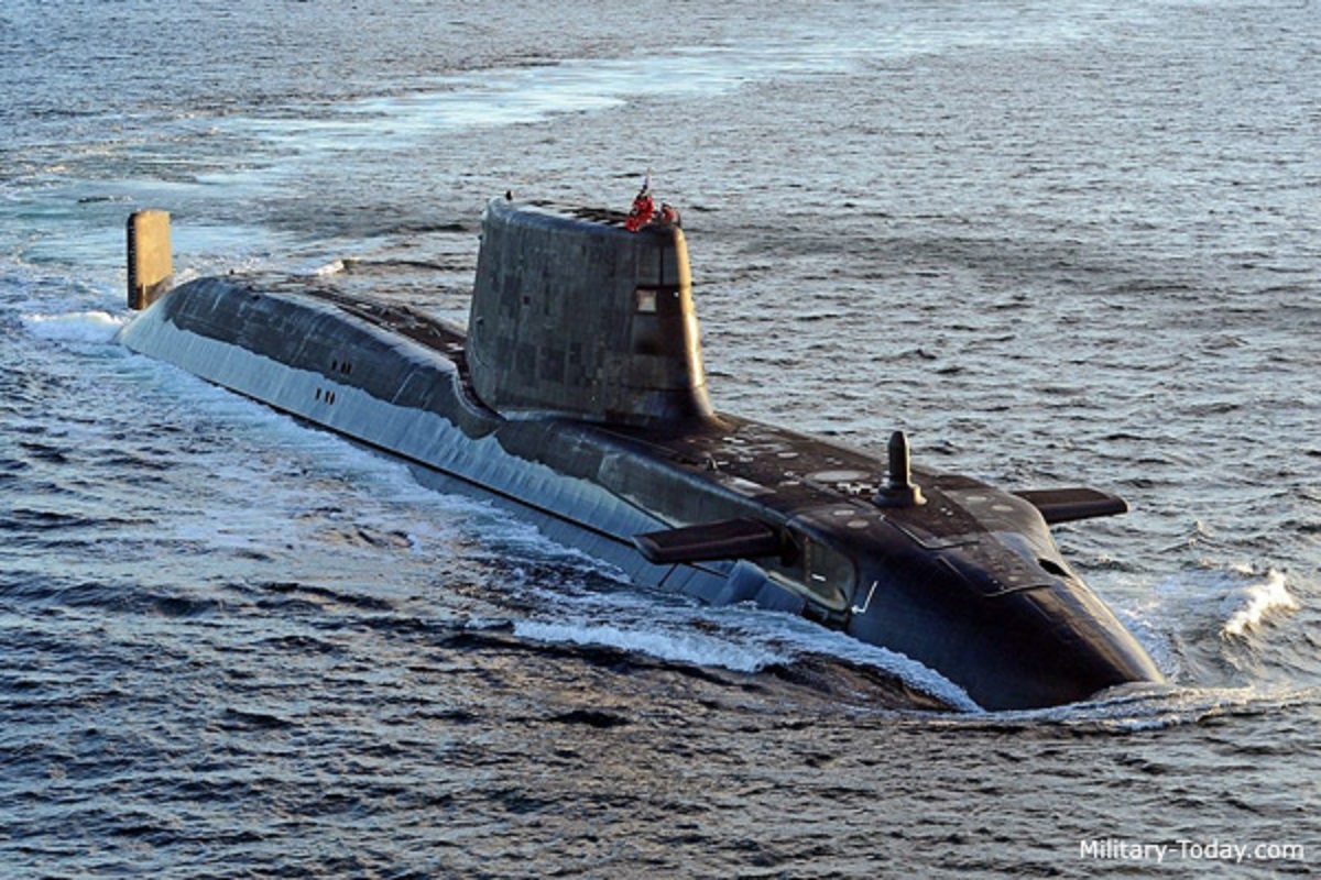 زیردریایی Astute class انگلیس
