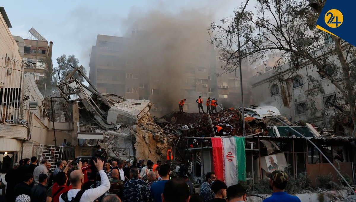 حمله به ساختمان مجاور سفارت ایران در سوریه