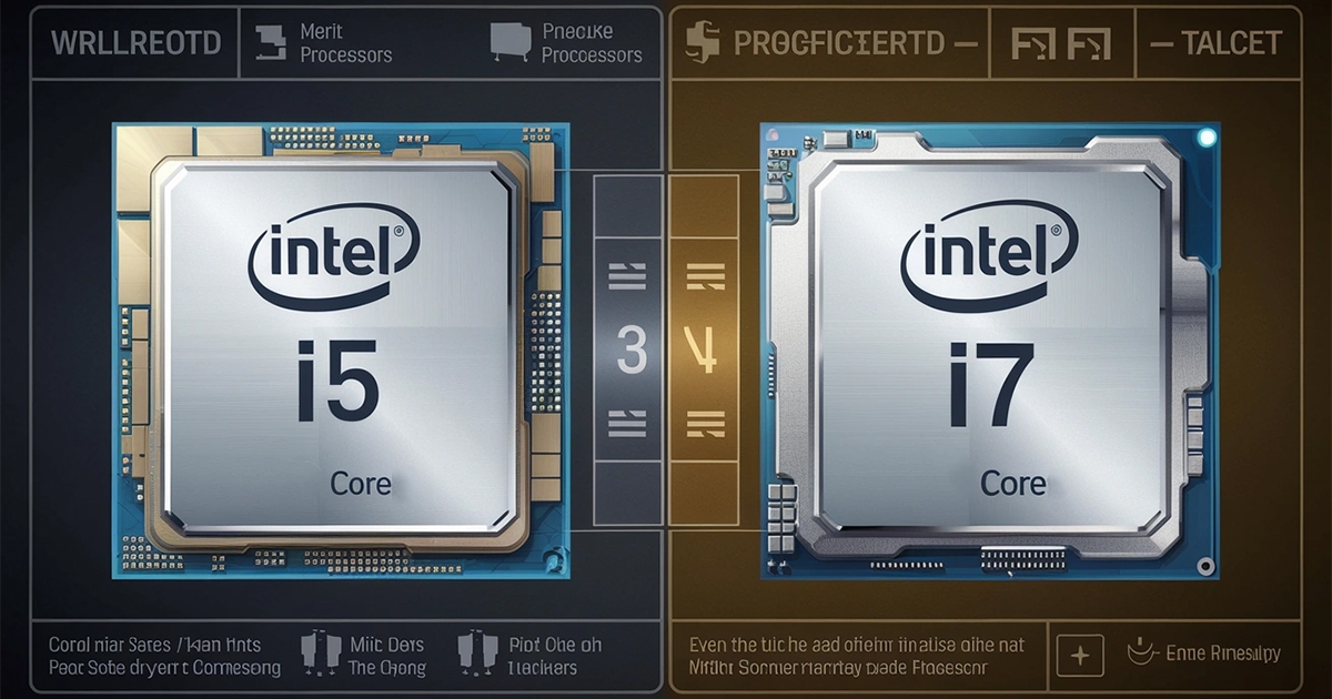 جدال اینتل core i5 و core i7، کدام پردازنده برای شما در سال 2025 مناسب است؟