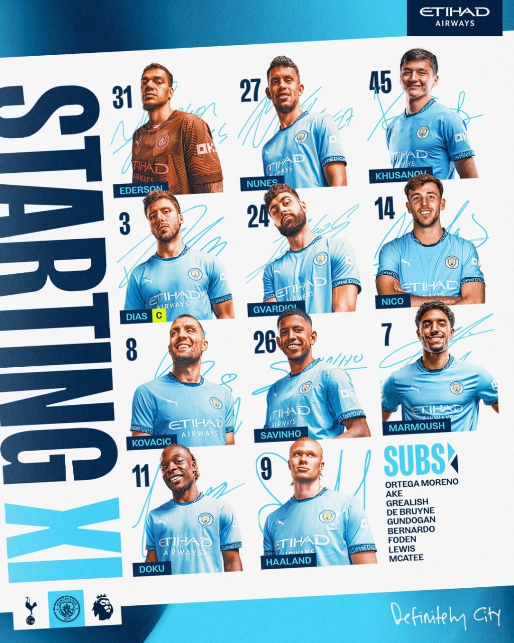 ترکیب تاتنهام و منچستر سیتی ترکیب تاتنهام و منچستر سیتی