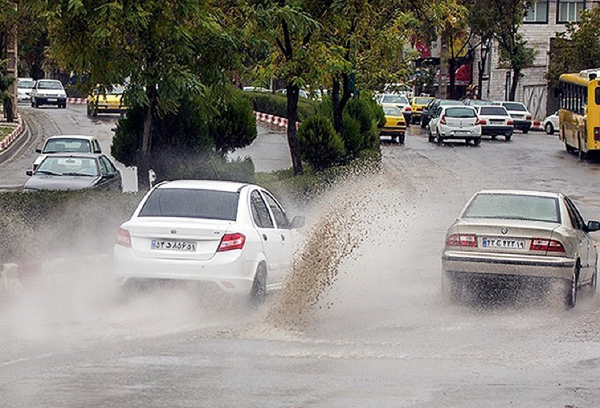 بارندگی در تهران