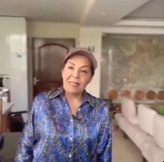 ویدئویی تلخ از زهره حمیدی، بازیگر سینما بعد از شیمی درمانی