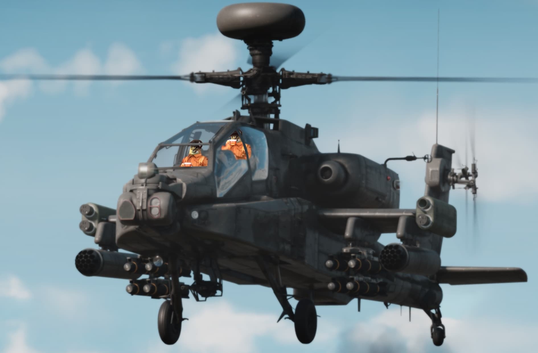هلیکوپتر تهاجمی AH Mk۱ آپاچی