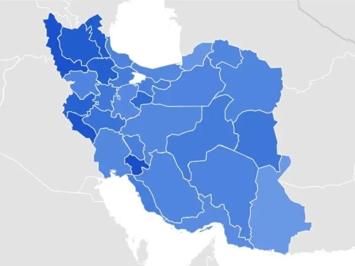 تحلیل گوگل‌ترندز از توجه کاربران اینترنت به نامزد‌های انتخابات؛ پزشکیان در صدر