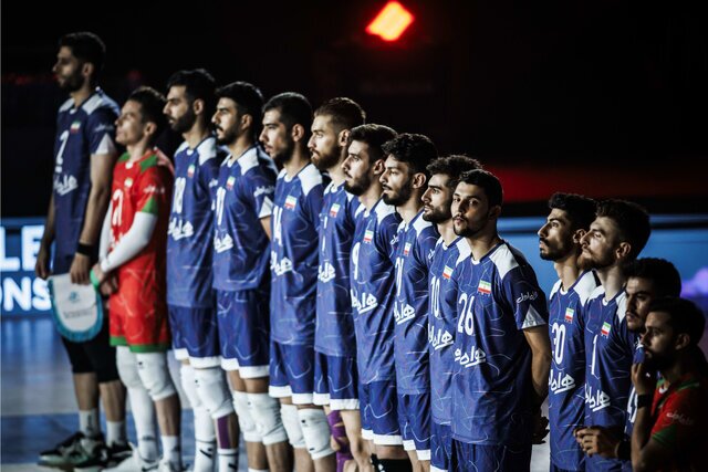 لیست ۱۴ نفره والیبال ایران در برابر ایتالیا اعلام شد