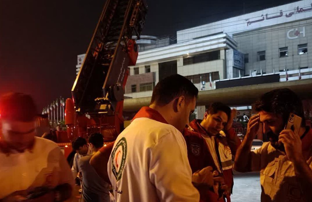 بازداشت ۵ نفر به خاطر آتش سوزی بیمارستان قائم رشت