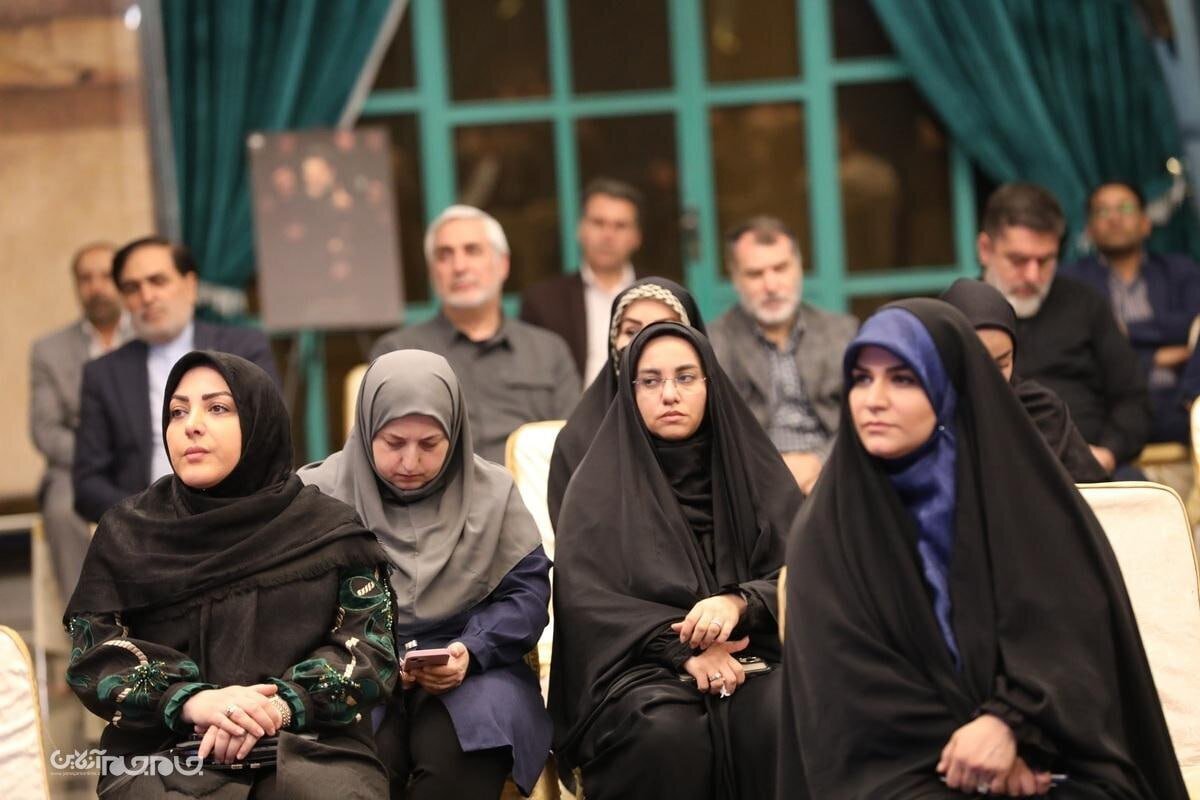 المیرا شریفی مقدم در مراسم بزرگداشت رئیسی + عکس