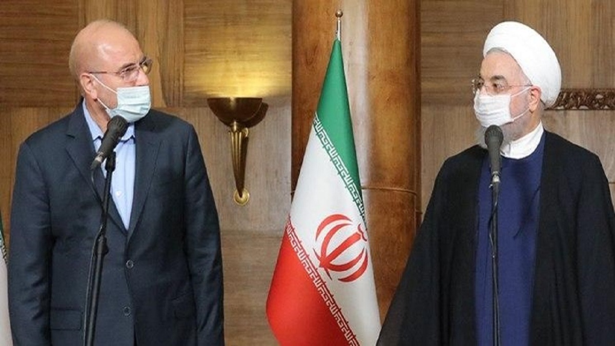 پاسخ روحانی به قالیباف: قانون هسته‌ای به درخواست شعام تصویب نشد