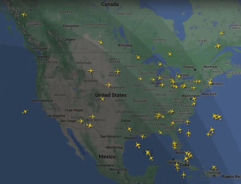 ببینید| تاثیر تکان‌دهنده اختلال امروز بر پرواز‌های آمریکا