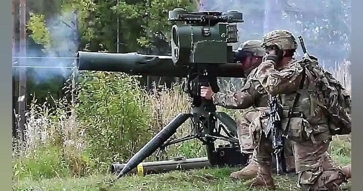 TOW 2B anti-tank missile