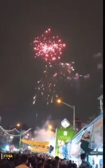 آتش‌بازی جشن غدیر در تهران