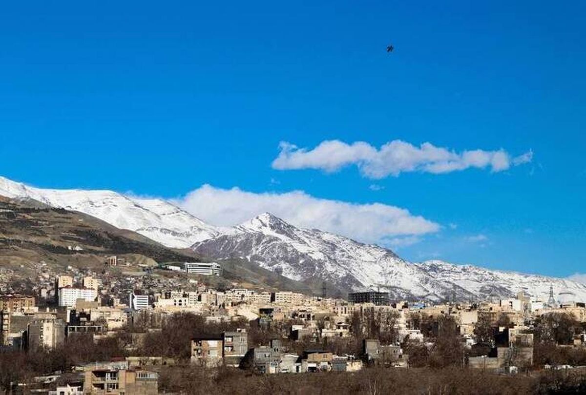 کم بارشی در تهران