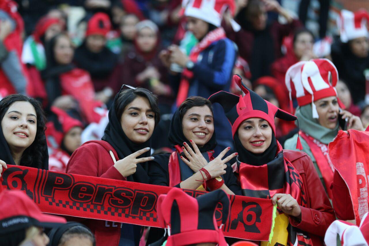 تراکتور-پرسپولیس بدون حضور تماشاگران زن