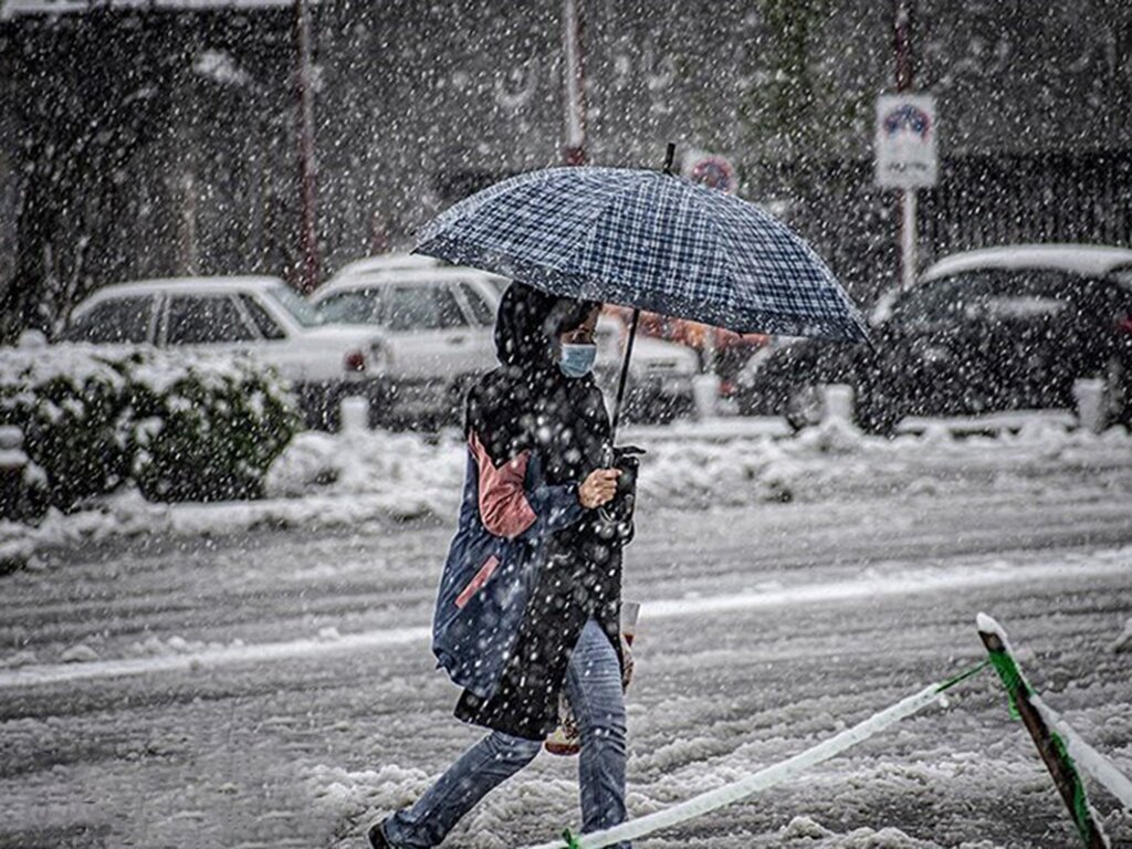 این استان‌ها منتظر بارش برف باشند