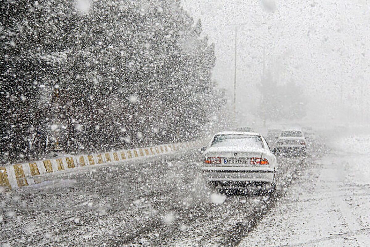 ببینید| آغاز بارش برف در سوهانک تهران