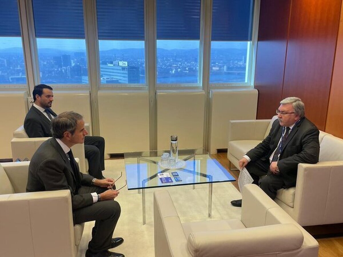 رایزنی اولیانوف با گروسی درباره برنامه هستهای ایران رایزنی اولیانوف با گروسی درباره برنامه هستهای ایران