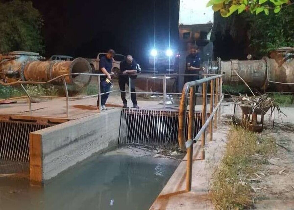 کشف جسد مسافر نوروزی از کانال آب کشف جسد مسافر نوروزی از کانال آب