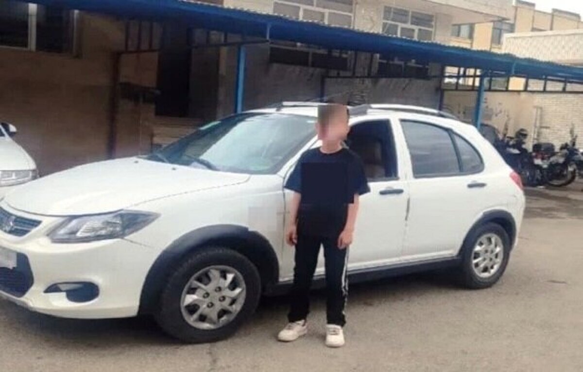 خودرویی با راننده ۸ ساله توقیف شد! خودرویی با راننده ۸ ساله توقیف شد!