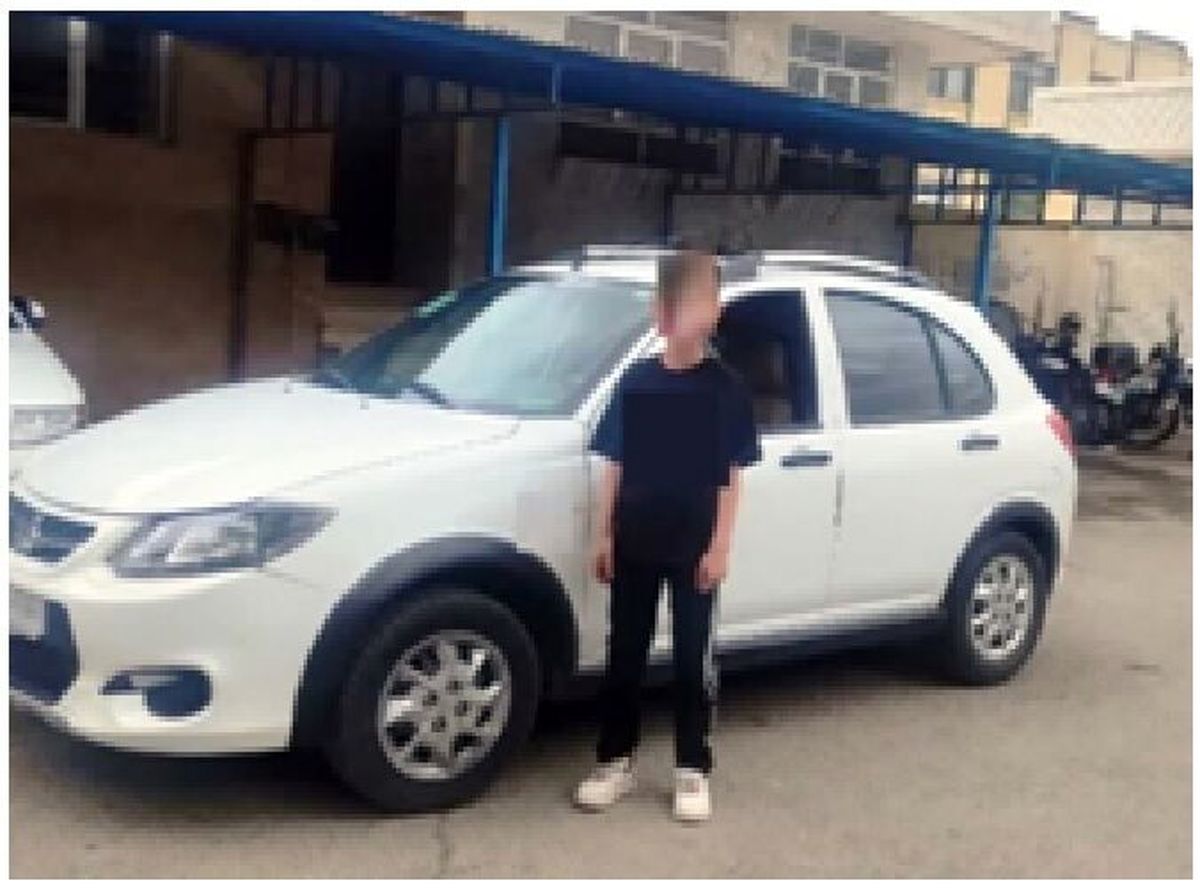 توقف کوئیک سوار ۸ ساله در خمینی شهر توقف کوئیک سوار ۸ ساله در خمینی شهر