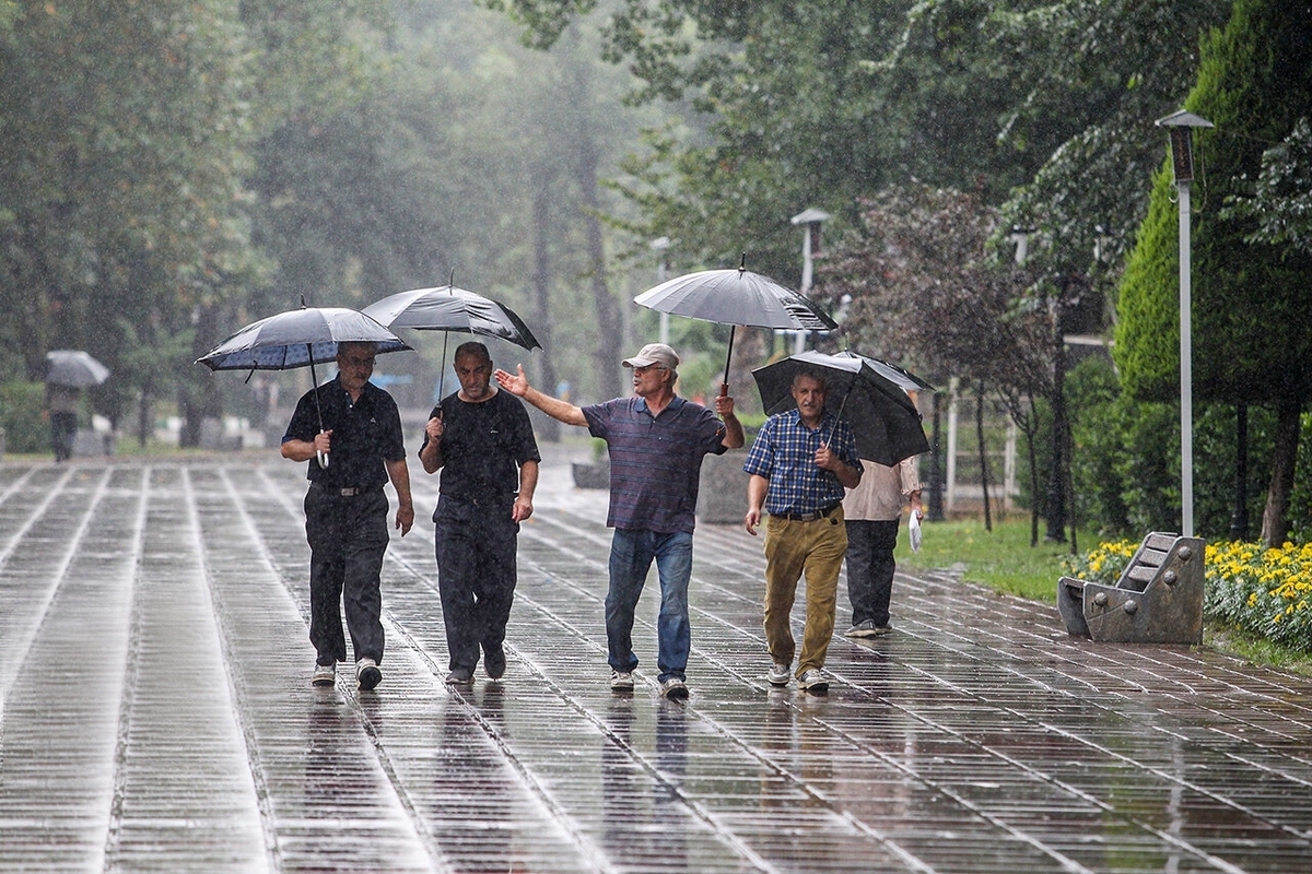 آخر هفته تهران بارانی میشود آخر هفته تهران بارانی میشود