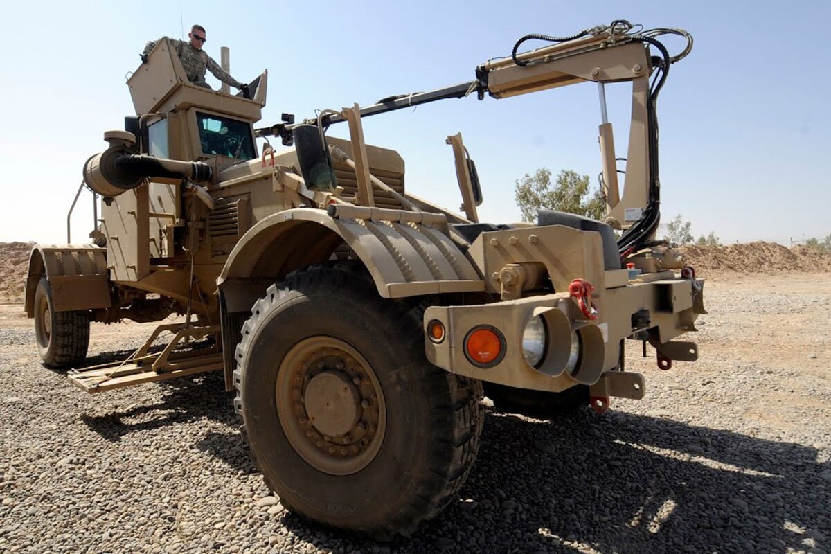 مشخصات خودروی مین یاب هاسکی مشخصات خودروی مین یاب هاسکی