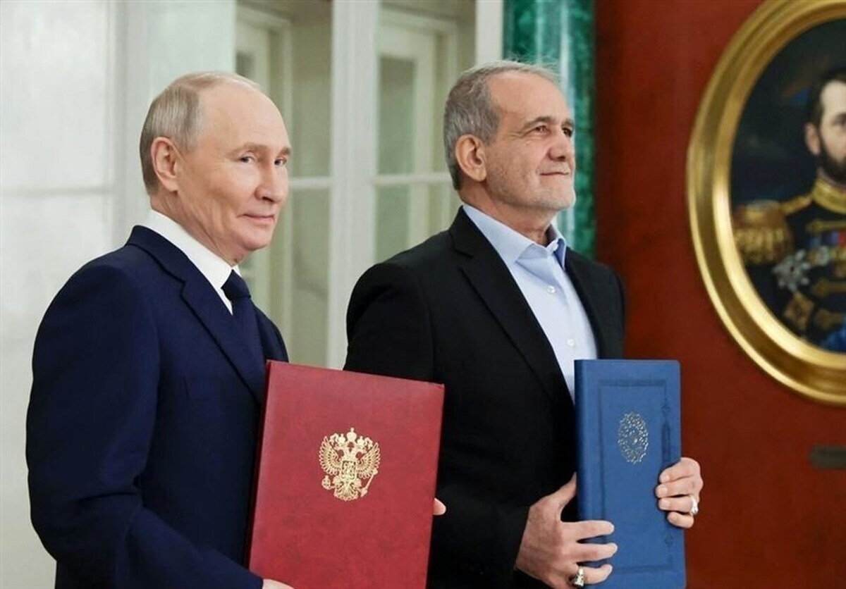 ببینید | امضای فرمان اجرایی معاهده ۲۰ ساله ایران و روسیه ببینید | امضای فرمان اجرایی معاهده ۲۰ ساله ایران و روسیه