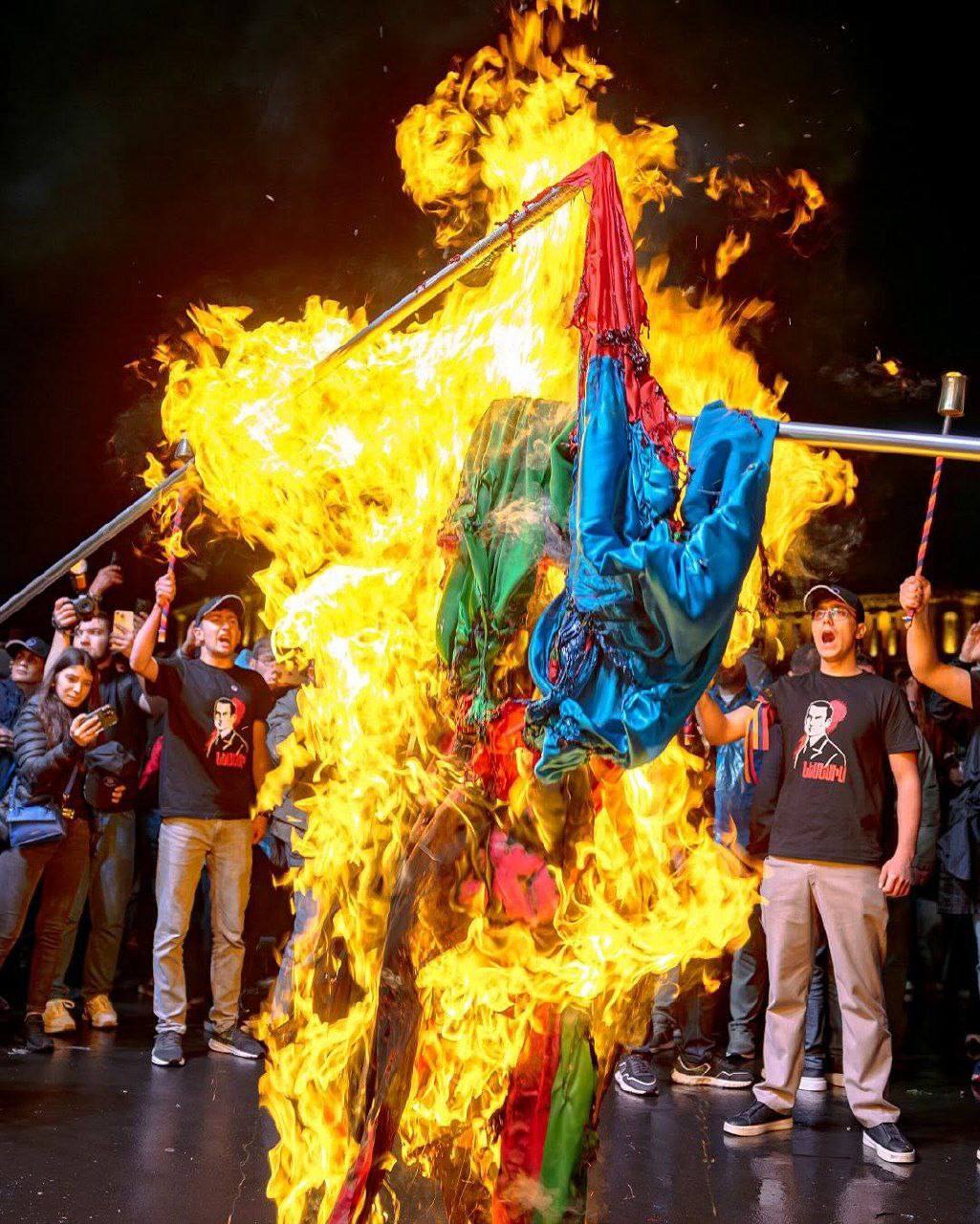 تظاهرات علیه ترکیه و آذربایجان در ارمنستان تظاهرات در ارمنستان