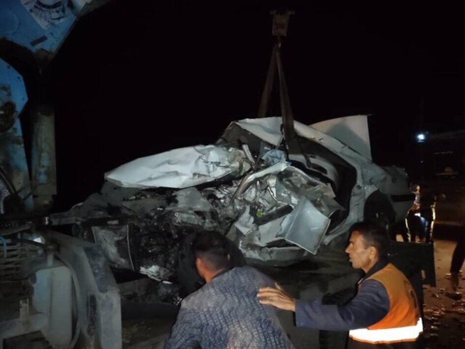 ببینید| تصادف زنجیرهای در در محور یاسوج-اصفهان و مرگ سه نفر! تصادف